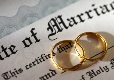 marriage certificate