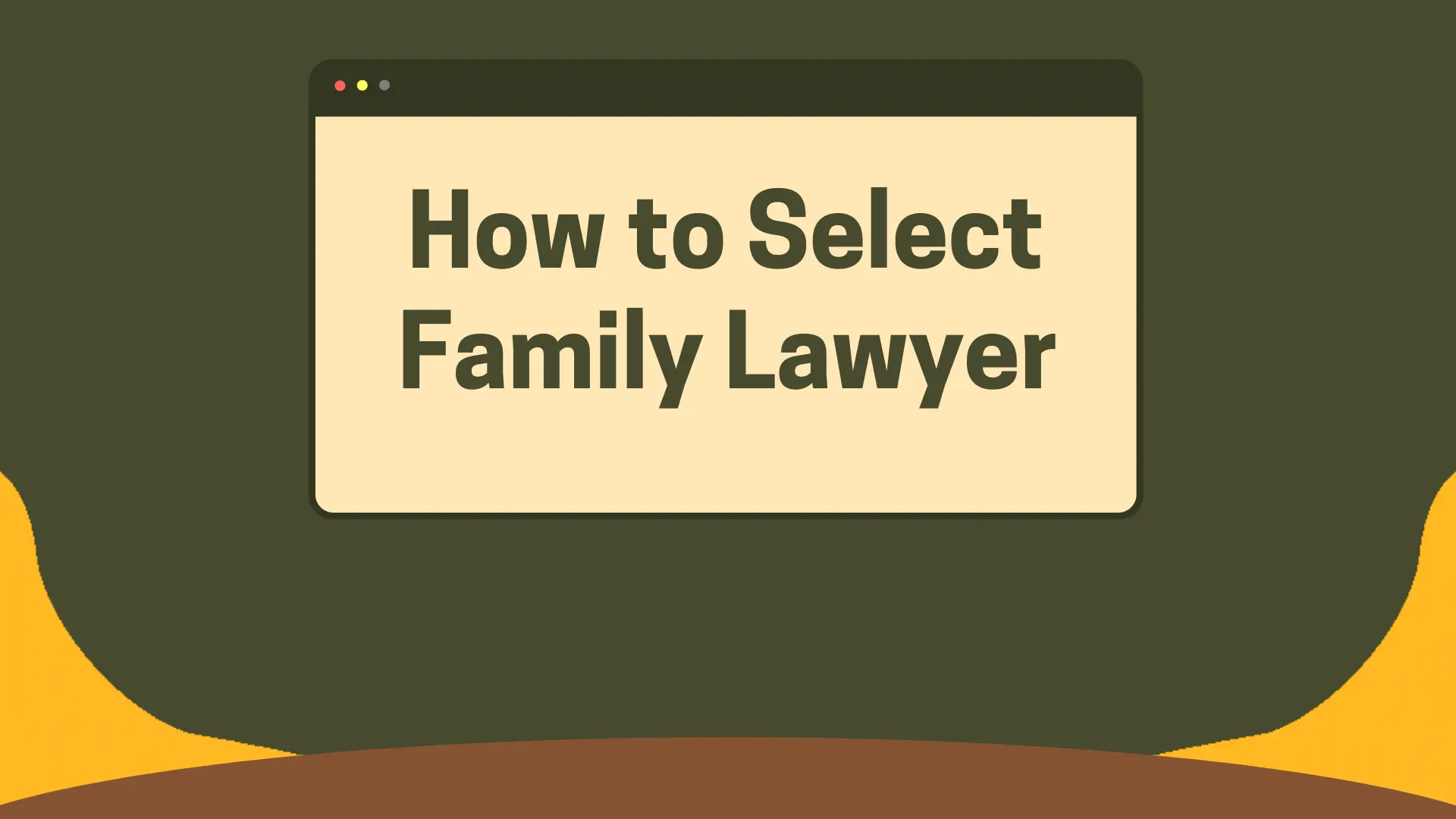 How To Select A Family Lawyer In Pakistan?